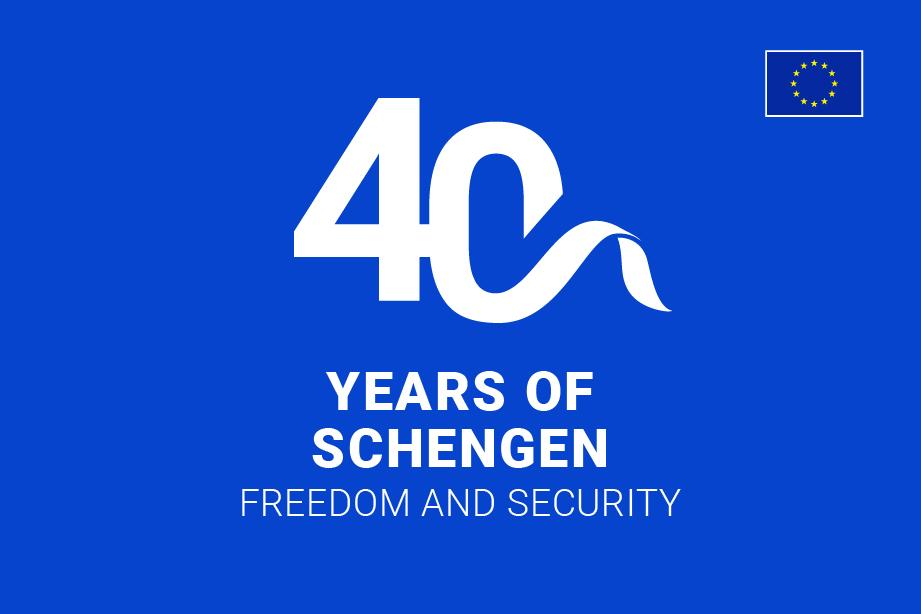 Schengen anniversary - logo
